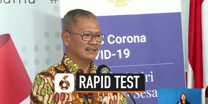 VIDEO: Hasil Negatif Rapid Test Belum Tentu Kebal Virus Corona Covid-19