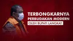 Sebanyak 40 pekerja mendiami 2 sel dan dipekerjakan di kebun kelapa sawit milik sang bupati 10 jam tiap harinya.