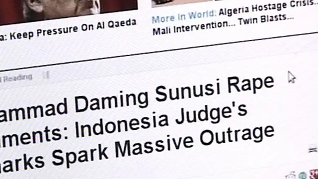 Kontroversi Celotehan Perkosaan Hakim Daming