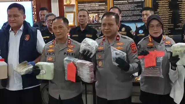 89 Kg Sabu yang Akan Diedarkan Malam Tahun Baru di Jawa Digagalkan di Lampung