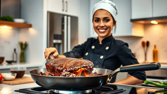 resep steak daging sapi teflon