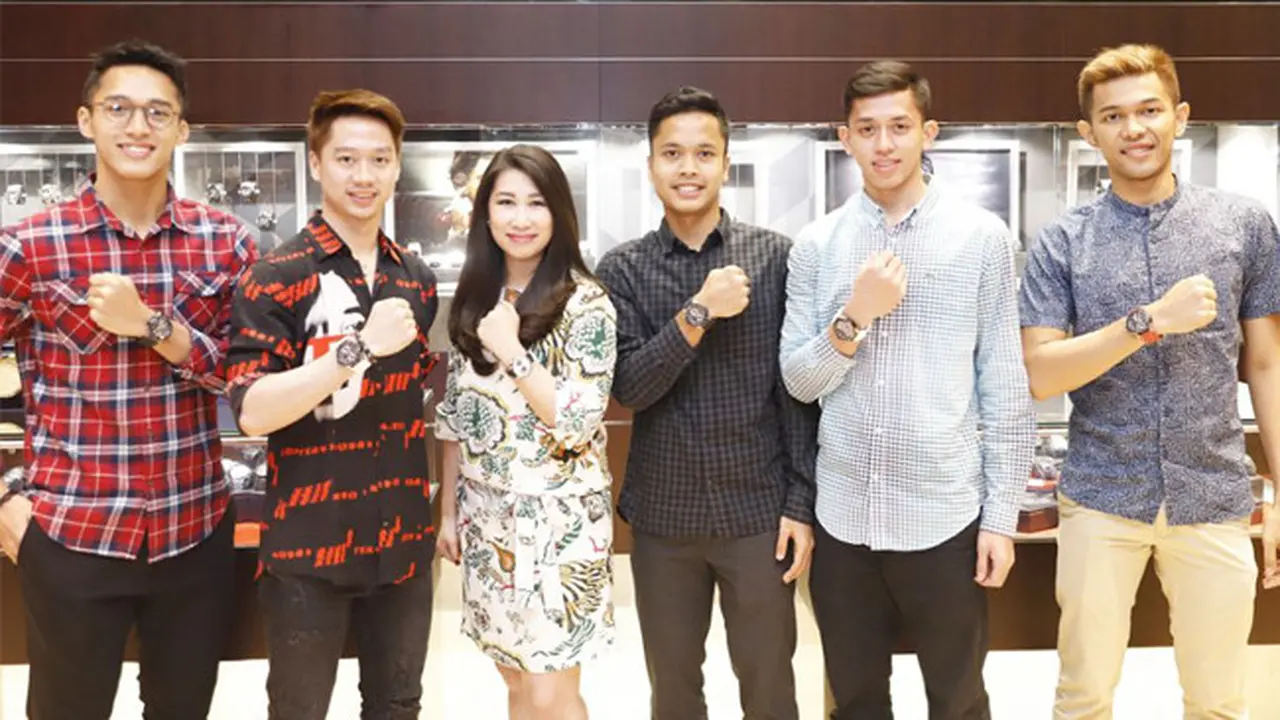 Usai Ditraktir Belanja, Jonatan Christie dkk Dihadiahi Jam Mewah