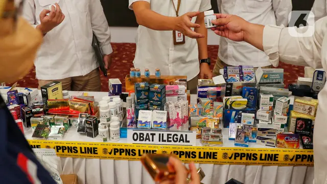 BPOM RI Sita Ribuan Obat Ilegal dari Marketplace