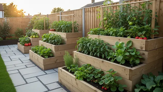 Desain Taman Pangan Keluarga dengan Buah dan Sayur di Halaman Sempit/Gemini AI