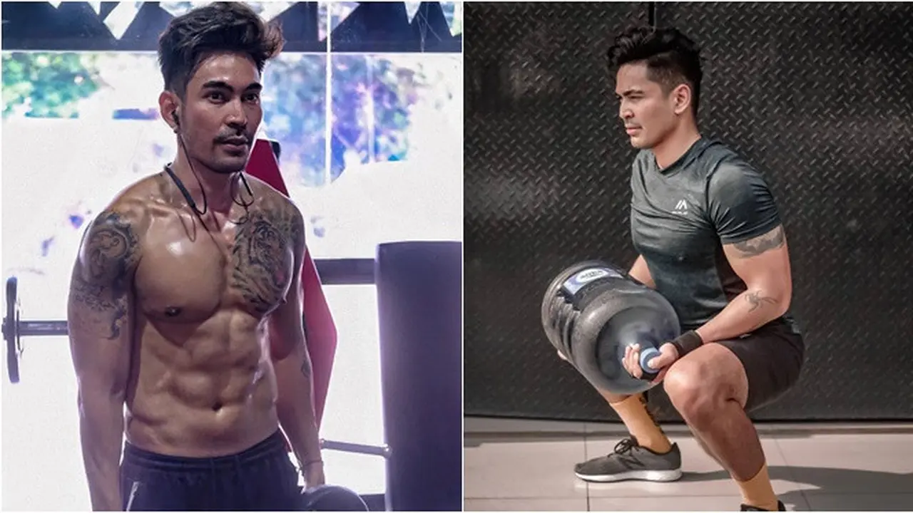 7 Potret Robby Purba Pamer Badan Kekar, Turun 12 Kilo Usai Latihan 2 Bulan