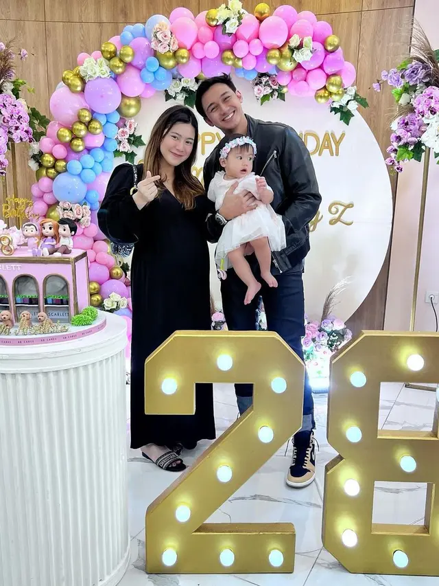 Potret perayaan ultah Felicya Angelista yang ke-28