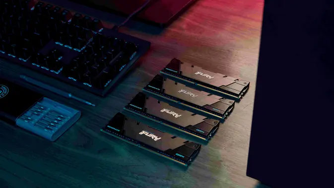<p>Kingston Fury Renegade DDR4 resmi hadir dengan tampilan baru dan performa lebih tinggi. (Doc: Kingston Technology)</p>