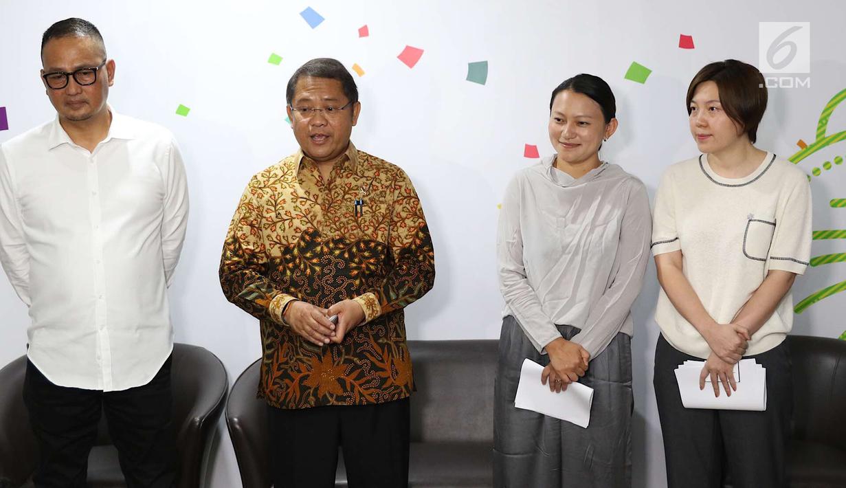 Foto Aplikasinya Diblokir Manajemen Tik Tok Temui Menkominfo Tekno Liputan6 Com