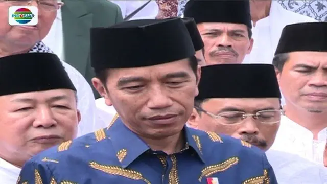 Terima sejumlah ulama di Istana, Presiden Jokowi bahas beberapa isu terkini, seperti soal penangkalan berita hoaks.