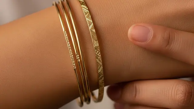 Model Gelang Emas Layer Tipis Minimalis Tren 2026