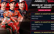 Simak Jadwal Lengkap MotoGP 2025 Hungaria Grand Prix 13: Live Streaming Hanya di Vidio