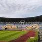 Stadion Gelora Bandung Lautan Api (GBLA) yang merupakan markas Persib Bandung dalam mengarungi Liga 1 2022/2023. (Bola.com/Erwin Snaz)