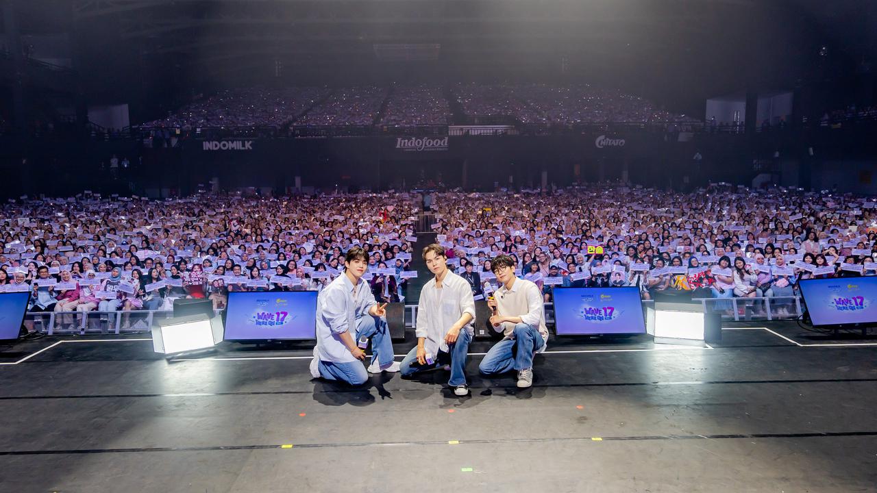 Potret Meet and Greet Bareng S.coups, Wonwoo, dan Vernon Seventeen Berlangsung Sukses, Antusiasme Penggemar Tinggi