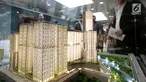 Maket kawasan Vasanta Innopark, yakni sebuah superblok dengan konsep Integrated City Within a City di Jakarta, Kamis (27/07). ITB akan memiliki kampus baru dan pusat penelitian yang terintegrasi dengan kawasan industri MM2100. (Liputan6.com/Pool)