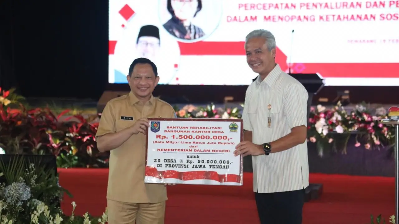 Mendagri Ungkap Peranan Penting Dana Desa untuk Ketahanan Ekonomi Daerah