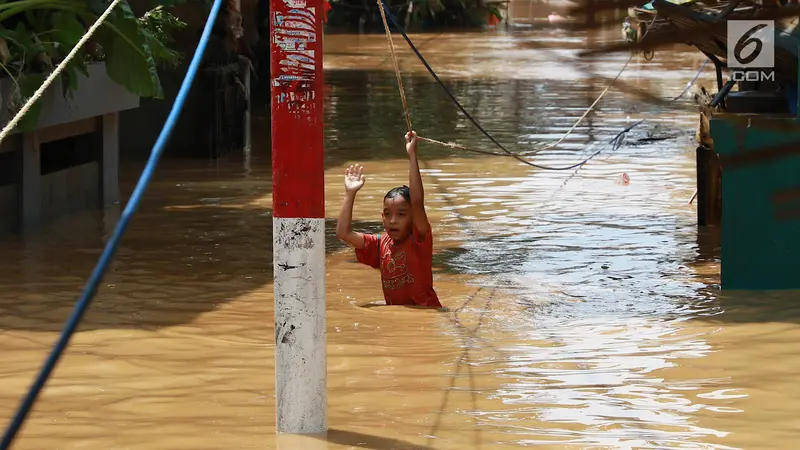 Banjir Kiriman dari Bogor Rendam Pejaten Timur