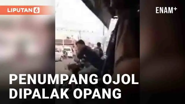 Konflik antara pengemudi ojek online (ojol) dan ojek pangkalan (opang) kembali terjadi. Kali ini melibatkan penumpang ojol menjadi korban. Penumpang dan pengemudi ojol diperas oleh dengan oknum opang di Stasiun Pondok Ranji, Ciputat, Tangerang Selata...