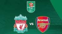 Carabao Cup - Liverpool Vs Arsenal (Bola.com/Adreanus Titus)