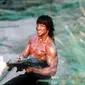 Aksi Sylvester Stallone di Rambo. (dok.USA Today)