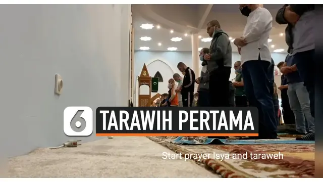 VIDEO: Tarawih Pertama di Masjid Soeharto di Bosnia