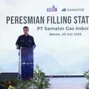 Samator Resmikan Stasiun Pengisian Gas Industri Berbasis Teknologi di Batam