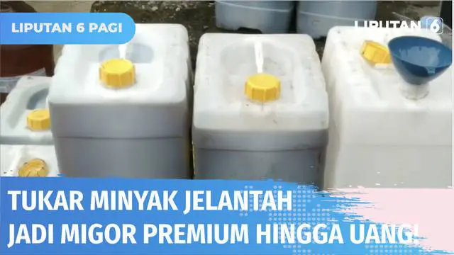 VIDEO: Tukar Minyak Jelantah di Cilegon Jadi Minyak Goreng Premium, Gimana Caranya?