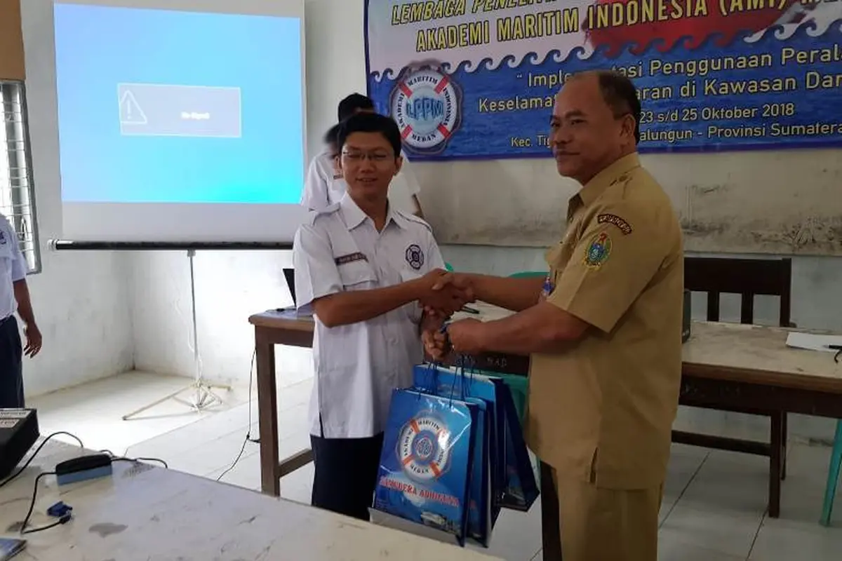 Akademi Maritim Indonesia Medan Lakukan Pengabdian Masyarakat di Simalungun