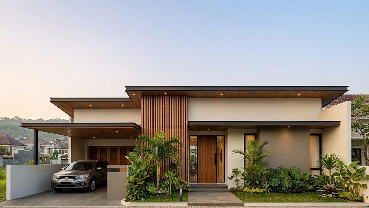 9 Kombinasi Warna Cat dengan Aksen Kayu untuk Rumah Minimalis, Inspirasi Gaya Desain