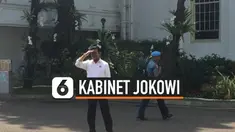 Politikus Partai Nasdem, Syahrul Yasin Limpo menjadi orang kedua yang dijadwalkan bertemu Presiden Jokowi pagi ini di Istana. Sama seperti Sri Mulyani, SYL juga datang dengan baju berwarna putih.