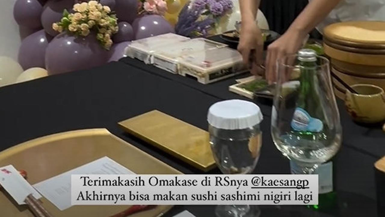 Erina Gudono Nikmati Private Omakase di RS - Dilayani Head Chef, Segini Harga yang Harus Dibayar Kaesang Pangarep