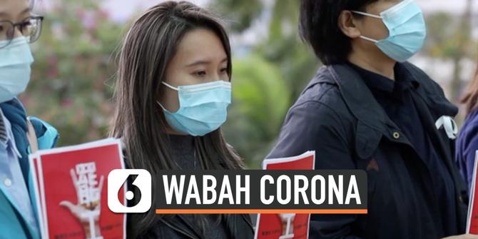 VIDEO: Takut Corona, Tenaga Medik Hong Kong Tuntut Perbatasan China Ditutup