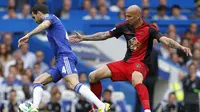 Half Time, Swansea Sukses Tahan Imbang Chelsea
