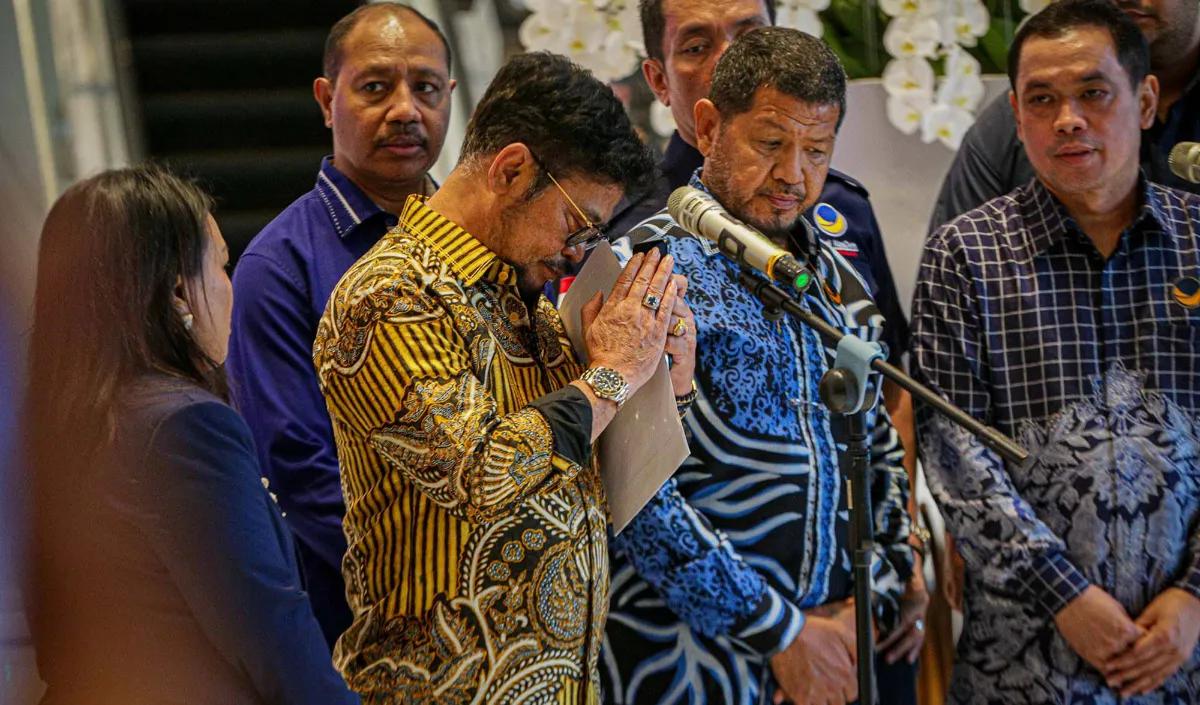 Kendati mendorong menghadapi proses hukum di KPK, Paloh tetap mengedepankan asas praduga bersalah dalam kasus dugaan korupsi dilakukan Syahrul Yasin Limpo.<br>