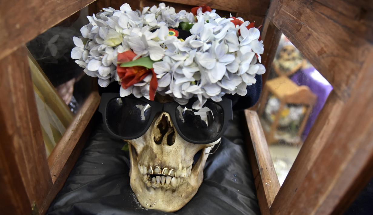 FOTO: Festival Natitas, Upacara Penghormatan Tengkorak di Bolivia yang  Bikin Merinding - Global Liputan6.com