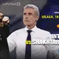 Semifinal Liga Europa Inter Milan Vs Shakhtar Donetsk. (Trie Yas/Liputan6.com)