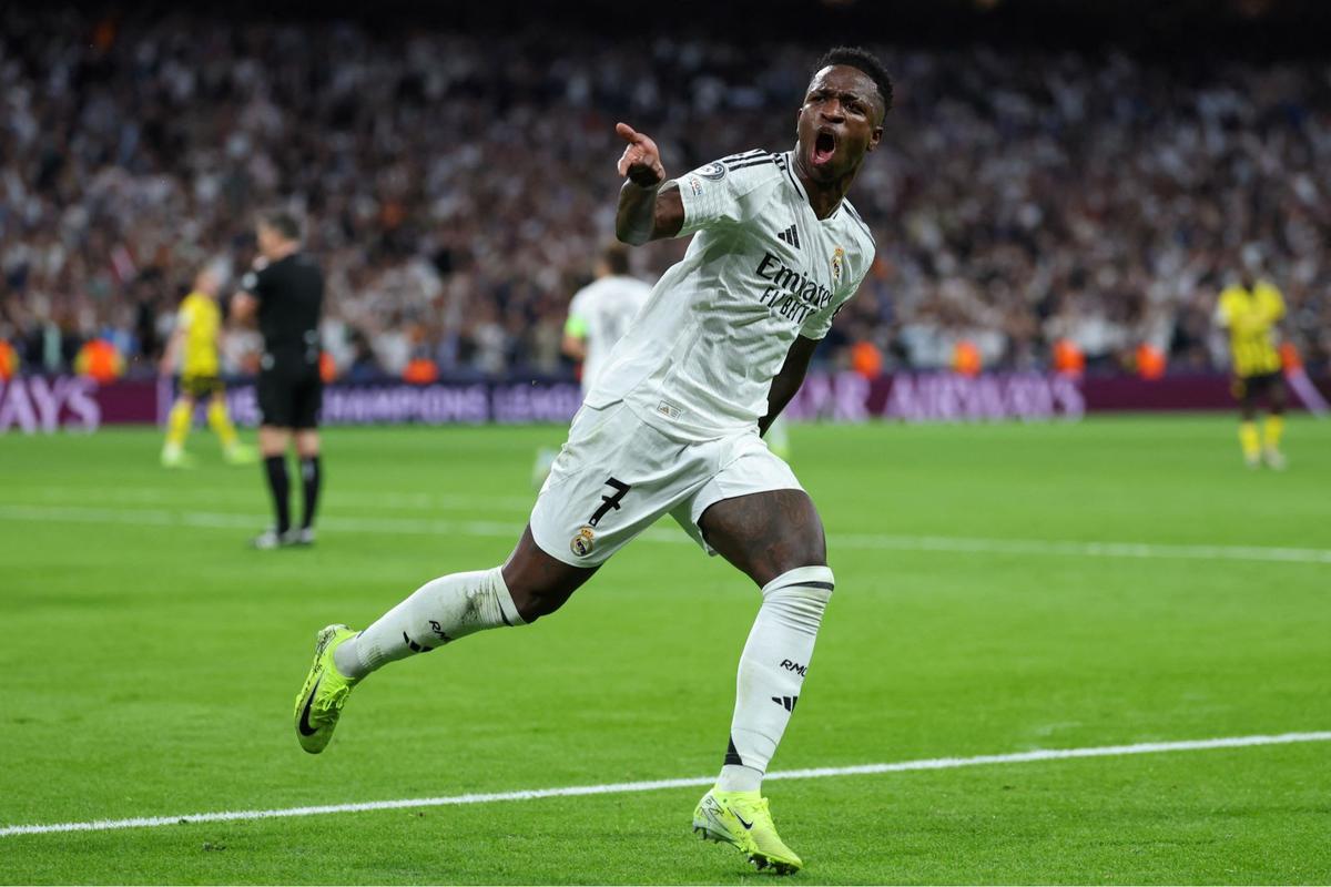 Aksi Spektakuler Vinicius Jr Antar Real Madrid Hancurkan Borussia Dortmund