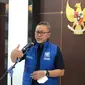 Menteri Perdagangan (Mendag) Zulkifli Hasan dalam konferensi pers Dampak Impor Pakaian Bekas Ilegal Terhadap UKM, di kantor Kementerian Koperasi dan UKM, Jakarta Selatan, Senin (27/3/2023).(Tira/Liputan6.com)