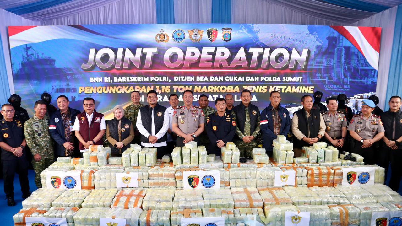 Operasi Narkotika di Laut Andaman, Kapolri: Kado Dua Tahun Prabowo-Gibran