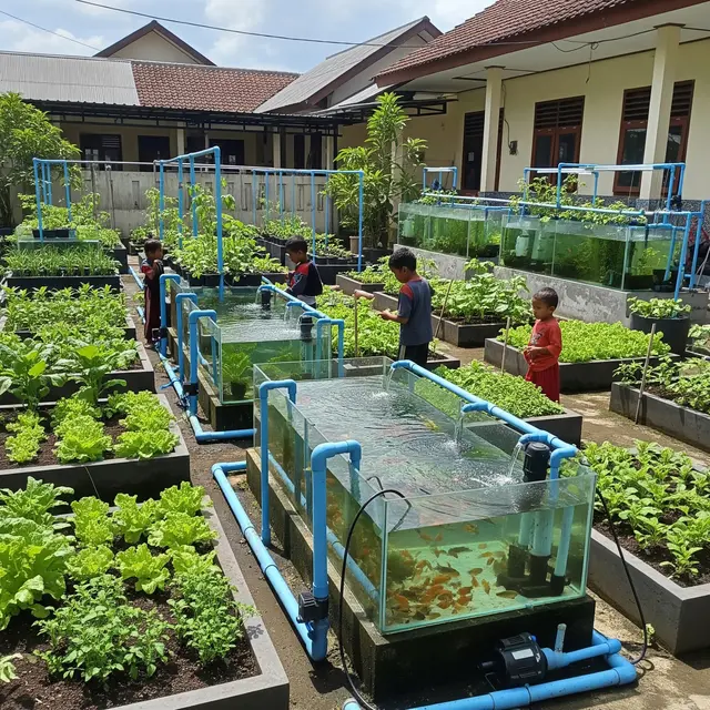 Ide Kebun Sayur di Halaman Panti Asuhan