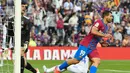 Nicklas Bendtner. Striker Denmark ini pensiun di Copenhagen di usia 33 tahun pada 3 Juni 2021. Total tampil dalam 505 laga bersama klub maupun timnas, dengan torehan 147 gol dan 65 assist. Ia pernah mencapai nilai jual tertinggi sebesar 10 juta euro bersama Arsenal. (AFP/Martin Sylvest)