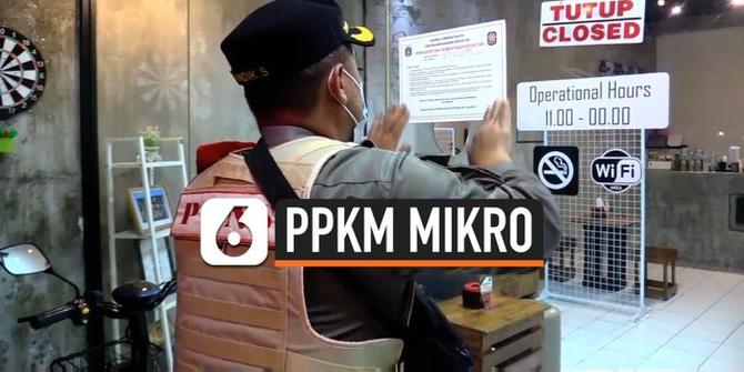 VIDEO: PPKM Mikro Jakarta, 5 Kafe Disegel dan Warga Dihukum Menyapu Jalan