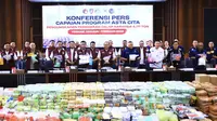 Bareskrim Polri Ungkap 6.881 Kasus Narkoba di Awal 2025, Total Barbuk 4,171 Ton