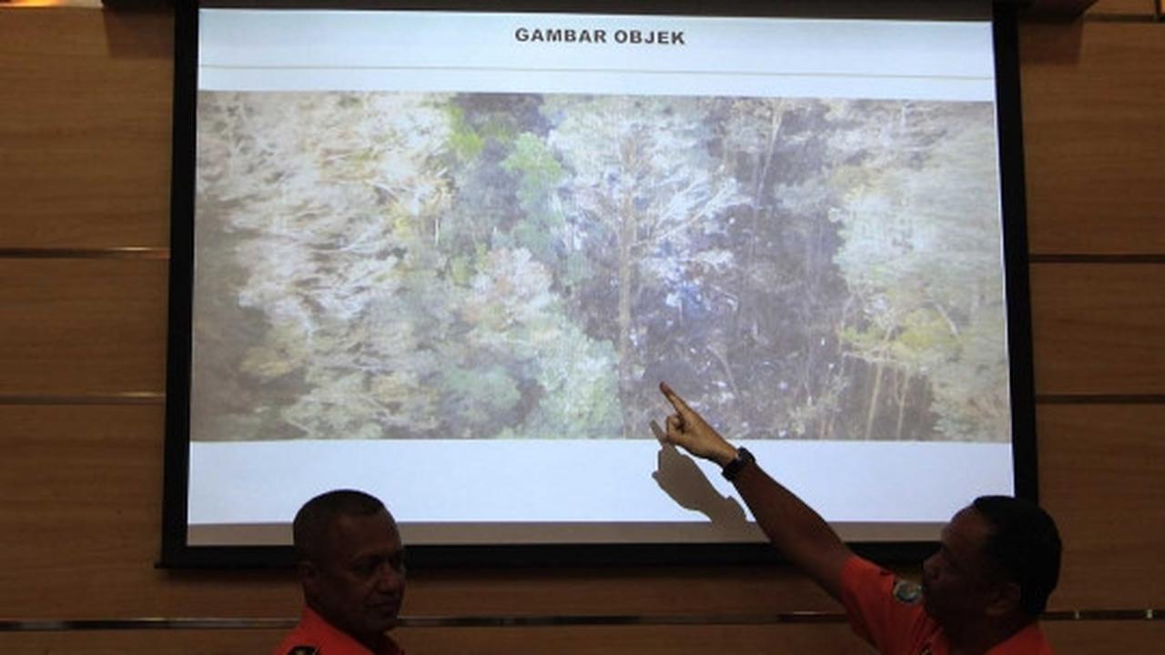 Badan SAR Nasional tunjukkan lokasi jatuhnya Trigana Air