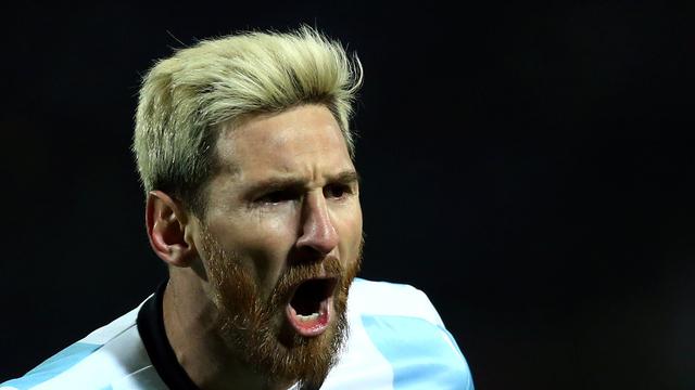 Lionel Messi di laga Argentina vs Uruguay (Reuters)