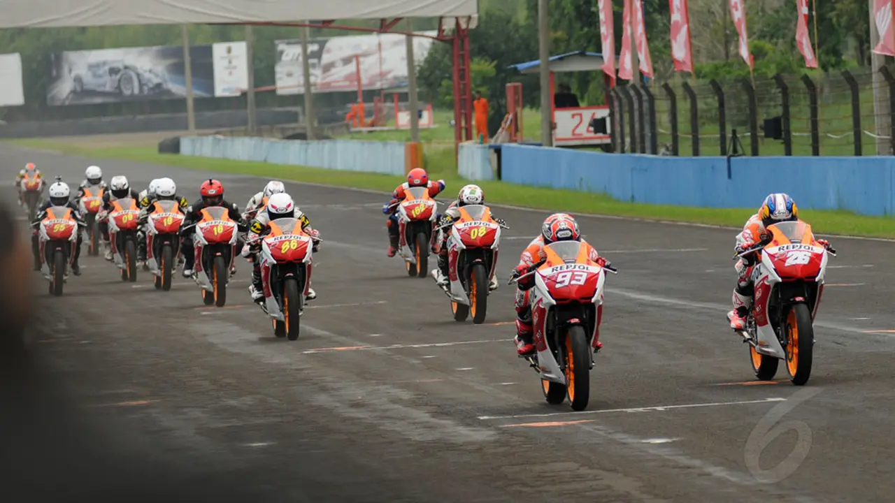Marc Marquez Jajal Sirkuit Sentul