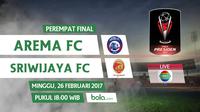 Piala Presiden 2017_Arema FC Vs Sriwijaya FC (Bola.com/Adreanus Titus)