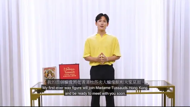Im Siwan Menghadiri Acara Pengungkapan Patung Lilin Dirinya di Madame Tussauds Hong Kong (Instagram @Yim_Siwang dan @madametussaudshongkong)