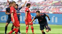 Hansi Flick Puji Mental Pemain Bayern Munchen saat Lumat Bayer Leverkusen