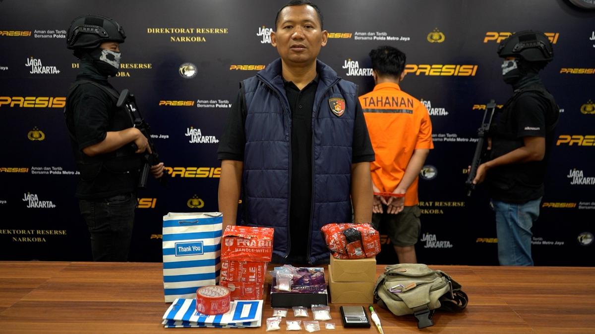 Pengiriman Sabu Berkedok Paket Ekspedisi , Polisi Sita 31,48 Gram