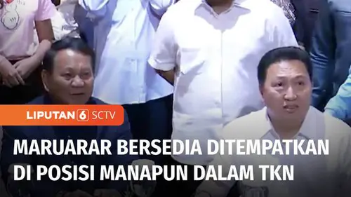 VIDEO: Maruarar Sirait Siap Gabung dengan TKN Prabowo-Gibran